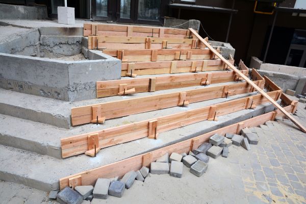 Cement Step Repair in Knoxville