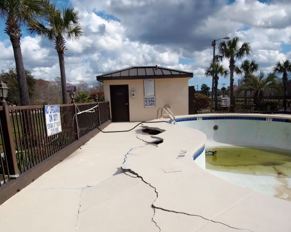 Cracked Patio Repair in Knoxville